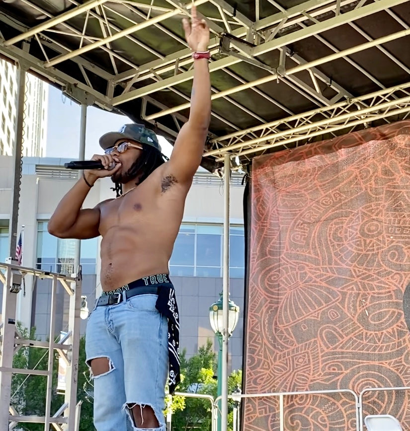 Tonio The Great Performs Live on Juneteenth at Centennial Olympic Park